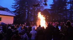 Christmas Eve at the Church of the Transfiguration of the Lord on Zlatibor