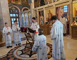 Liturgy in the Church of the Transfiguration of the Lord Zlatibor