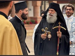 Bishop in the church on Zlatibor