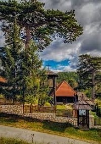 The log church in Dobroselica Zlatibor